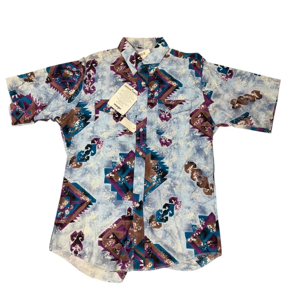 90s Wrangler Button Down Shirt